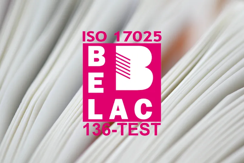 Celabor est accrédité ISO/IEC 17025, système de référence international pour la compétence des laboratoires d’essais et d’analyses.